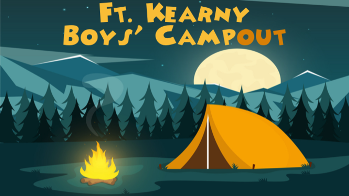Elementary Boys' Fall Campout - Kearney Campus logo image