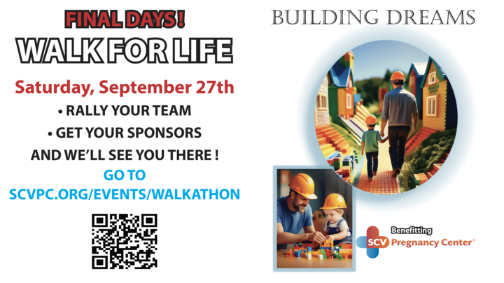 SCV Pregnancy Center Walk for Life logo