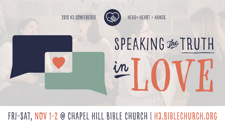 2019 H3 Conference: Speaking the Truth in Love logo image