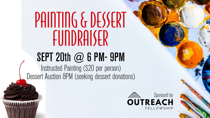 Painting & Desserts Outreach Fundraiser! logo image