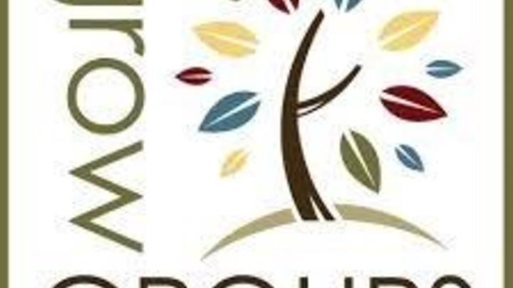 Round 1 Grow Groups logo image