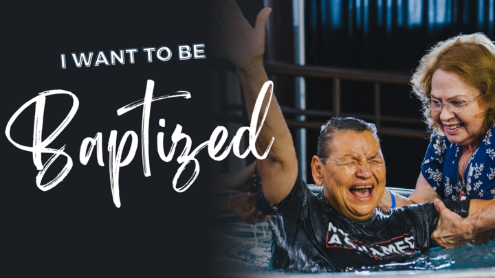 I Want to Be Baptized logo