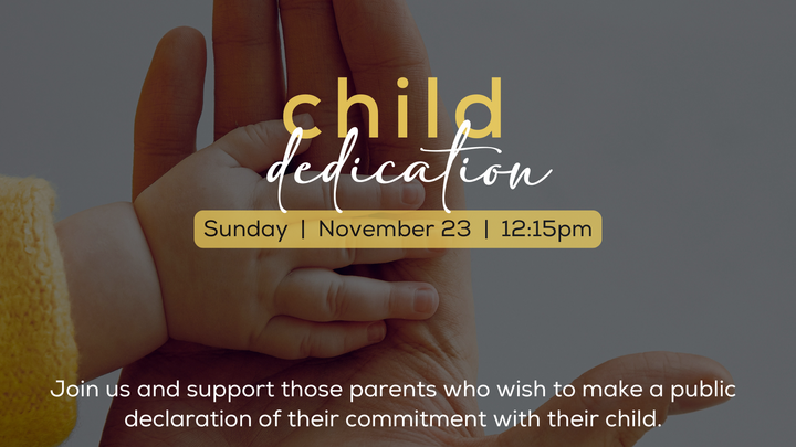Child Dedication logo