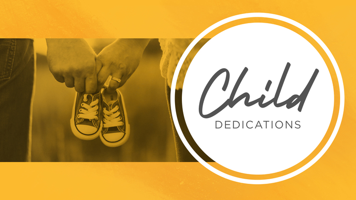 Child Dedication Sunday logo image