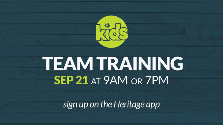 Heritage Kids Team Training logo image