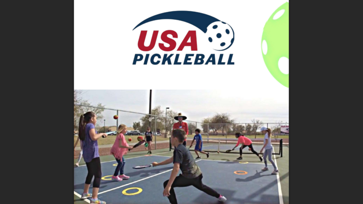 Kinds Learn to Play Beginner Pickleball logo