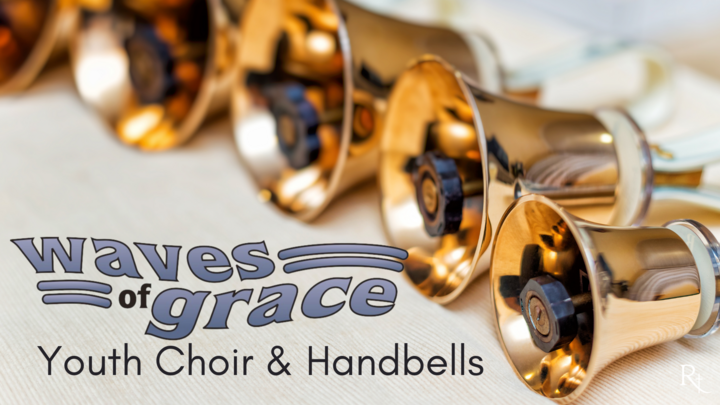 Waves of Grace Youth Choir and Handbells 2025-2026 logo