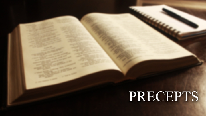 Precepts: The Gospel of Mark (Thurs) logo image