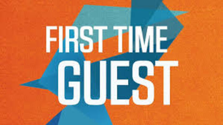 First Time Guest logo