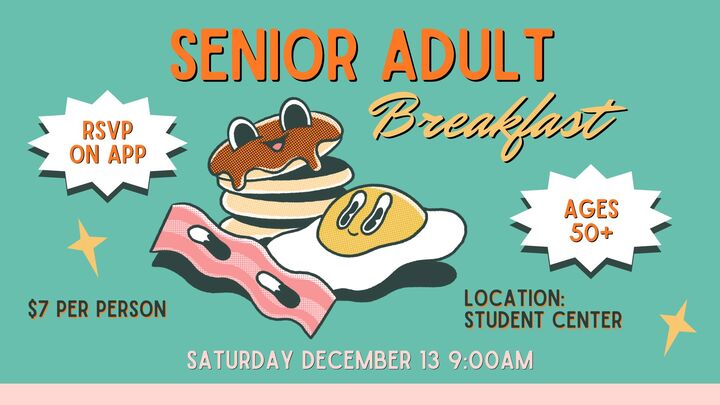 Senior Adult Ministries Breakfast logo