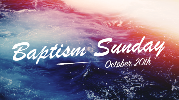 Baptism Sunday logo image