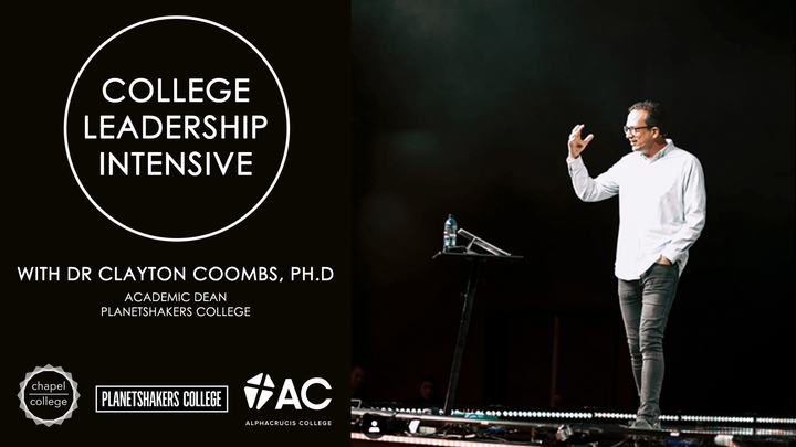 Leadership Intensive with Dr Clayton Coombes logo image