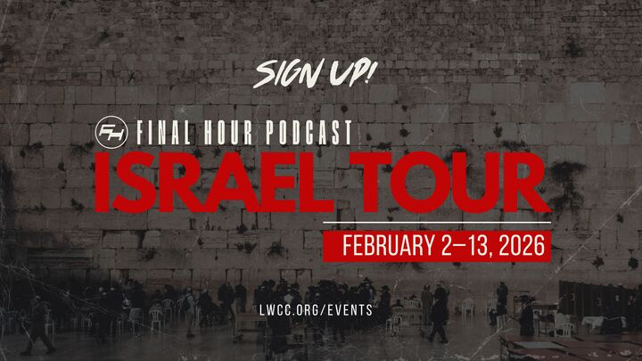 Final Hour Podcast Israel Tour 2026 logo