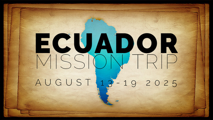 August 2025 Ecuador Trip Registration logo