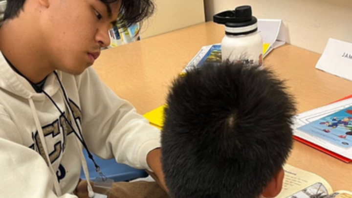 Volunteer with Harbor House logo