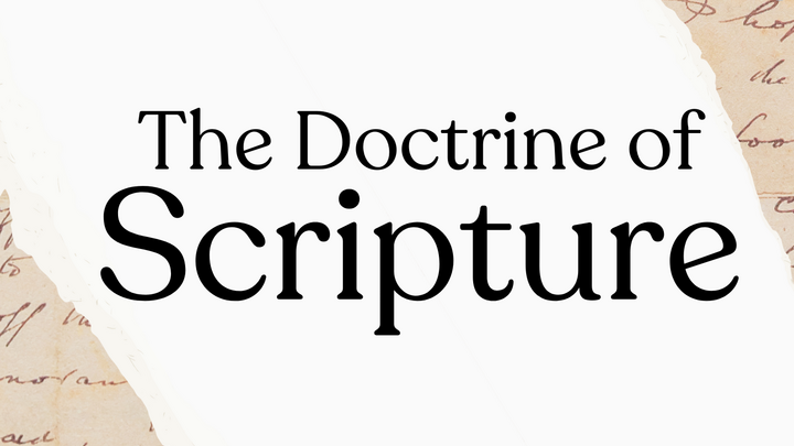The Doctrine of Scripture logo