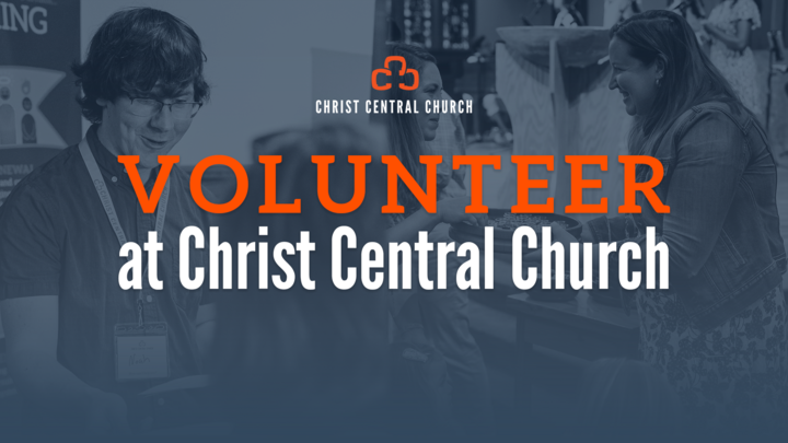 Christ Central Church Volunteering 2025-2026 logo