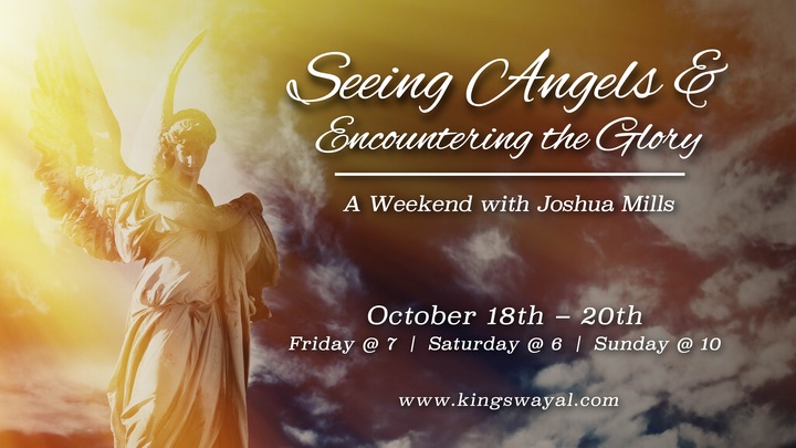 Seeing Angels & Encountering the Glory logo image
