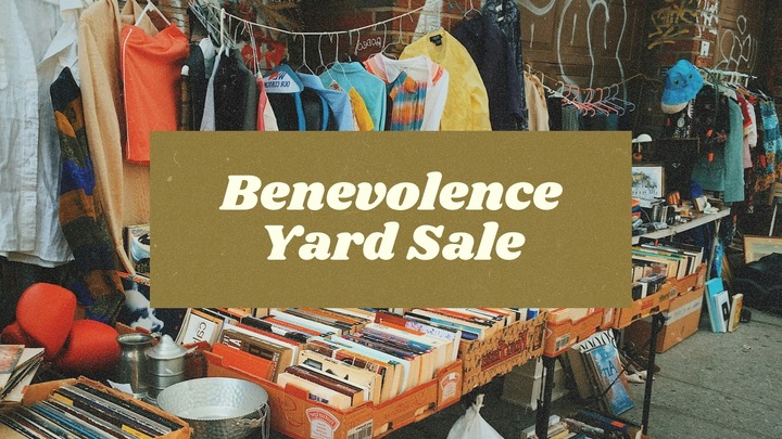 June Benevolence Yard Sale logo