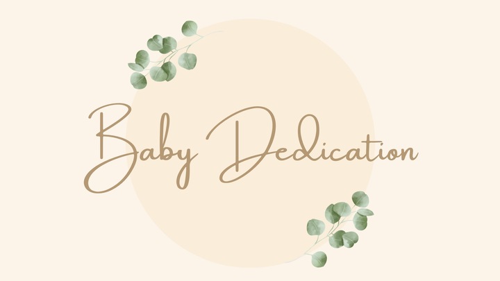 Baby Dedication logo