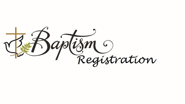 Baptism Registration logo