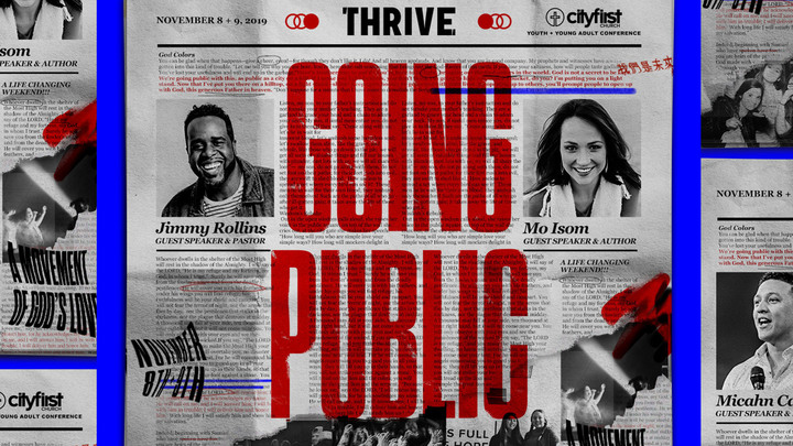 Thrive Youth Conference 2019 logo image
