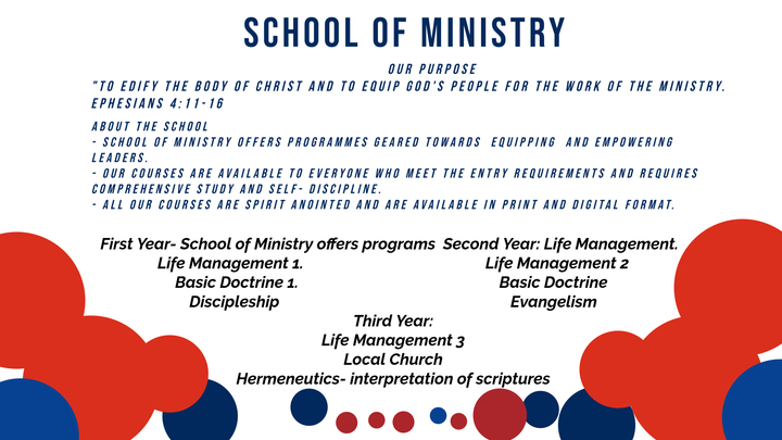 SCHOOL OF MINISTRY logo