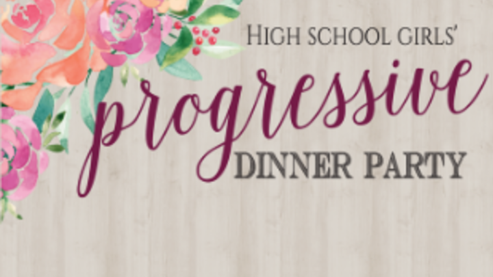 High School Girls' Progressive Dinner logo image