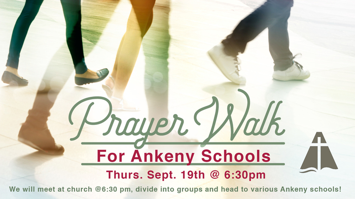 Ankeny Schools Prayer Walk logo image