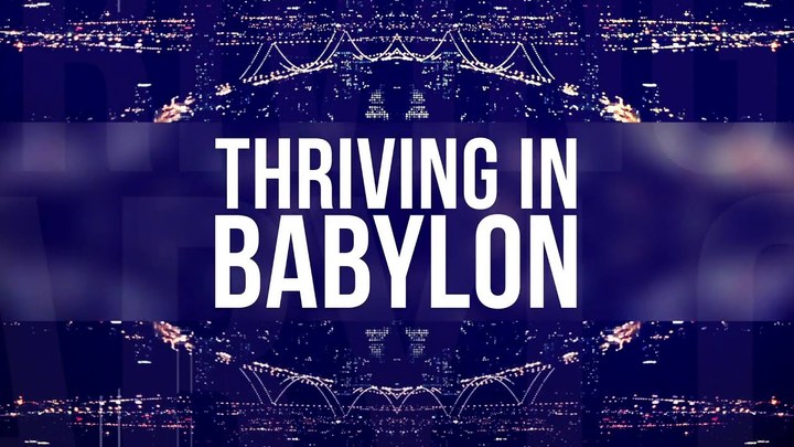 Men's Study Groups// Thriving in Babylon logo image