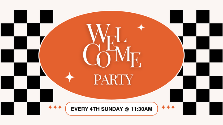 WELCOME PARTY! logo
