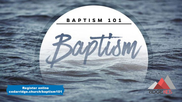 Baptism 101 logo image