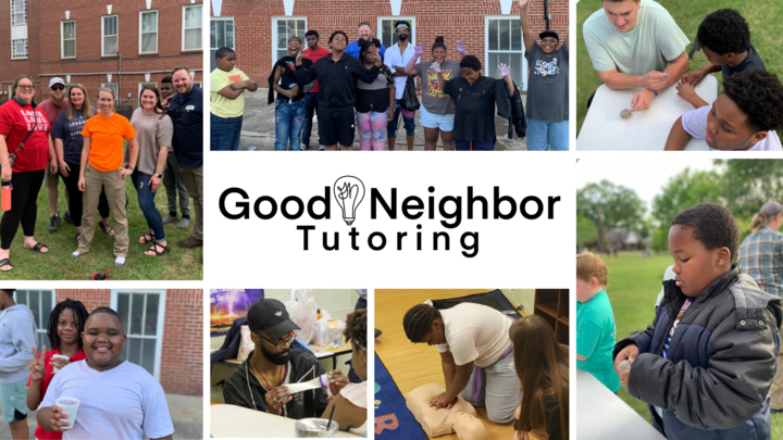 Good Neighbor Tutoring at RRLA: 2025-2026 School Year  logo