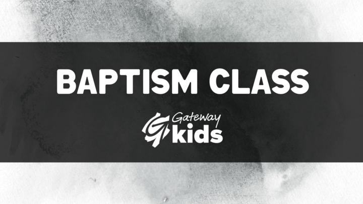 Kids Baptism Class - Buda