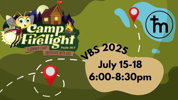 MEFC VBS 2025: Camp Firelight logo