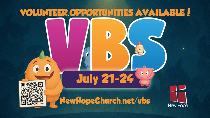 2025 VBS Volunteer Registration logo