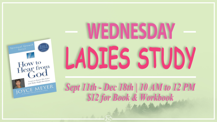 Ladies' Bible Study - How to Hear from God logo image