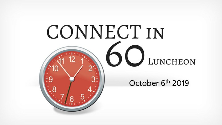 Connect in 60 logo image