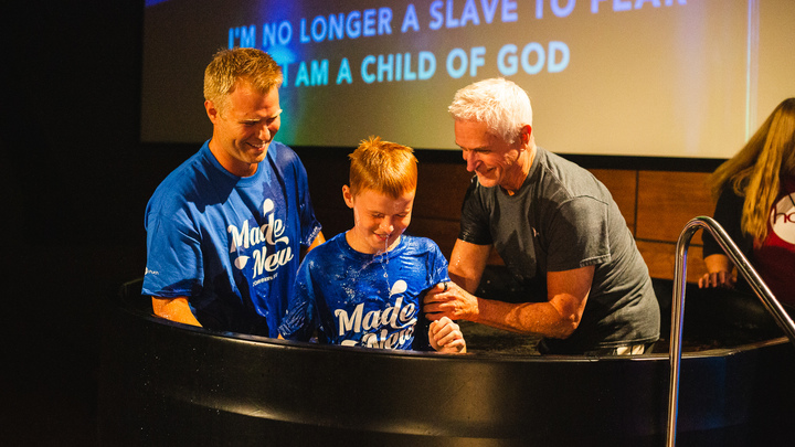 Water Baptism - Sunday, October 6 logo image