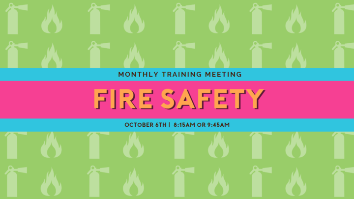 Children's Ministry Training - Fire Safety! logo image