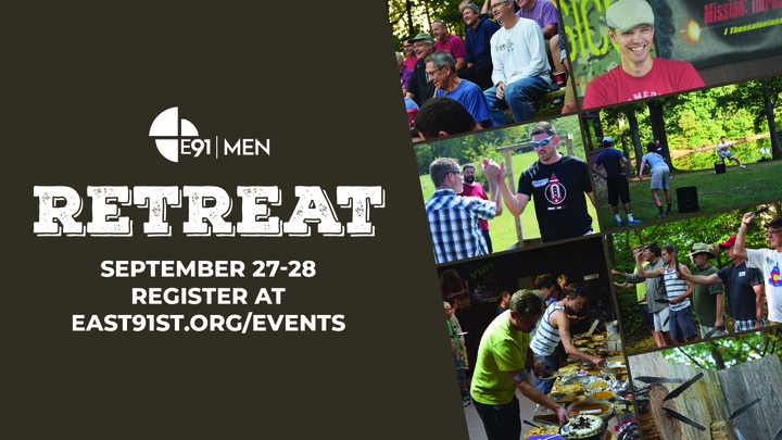 E91 Men's Retreat logo image