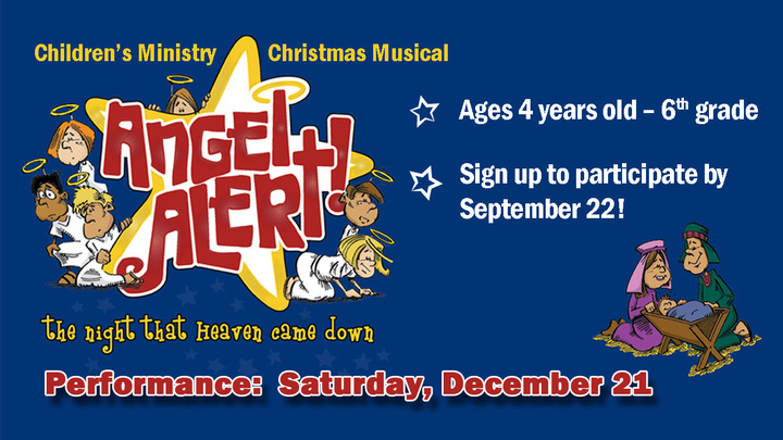 Angel Alert: Children's Christmas Musical logo image