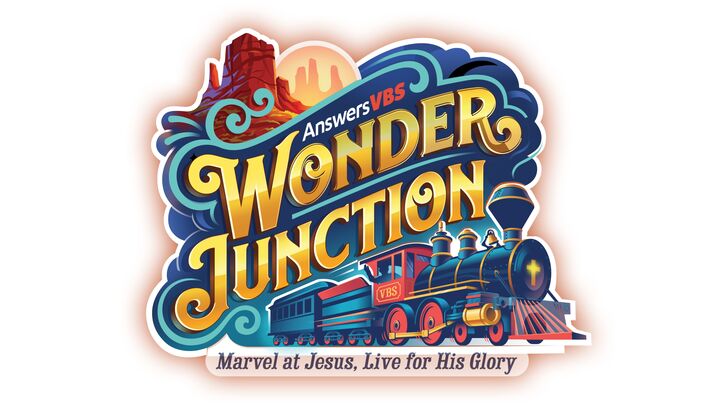 Vacation Bible School~Wonder Junction logo