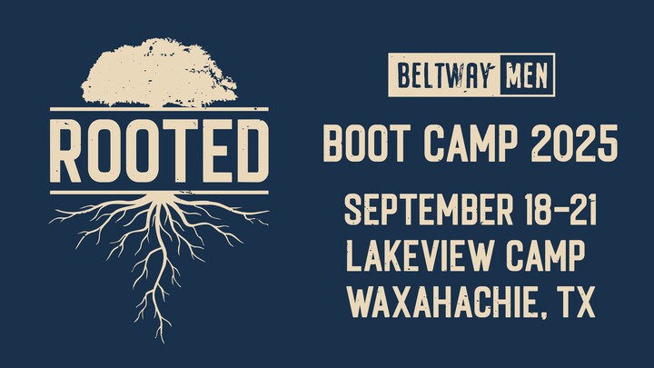 Beltway Men's Boot Camp: Rooted 2025 logo