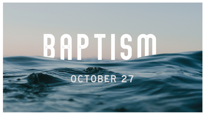 Baptism Sunday logo image