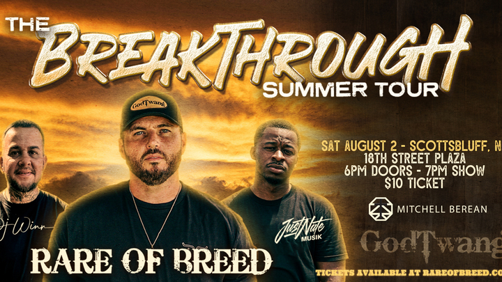 Rare of Breed BREAKTHROUGH Tour logo
