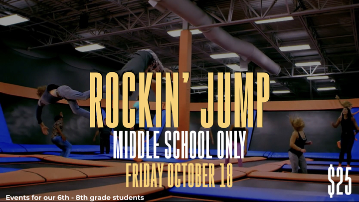 Rockin Jump - Middle School Event logo image