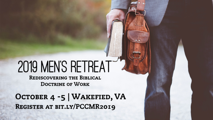 2019 Men's Retreat logo image