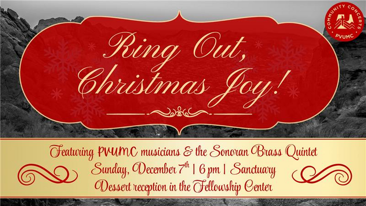 Community Concert Series Presents: Ring Out, Christmas Joy! logo