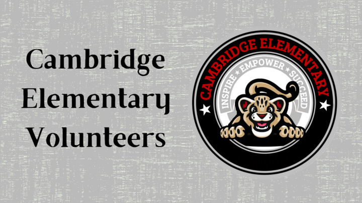 Cambridge Elementary Volunteers 2025-2026 logo